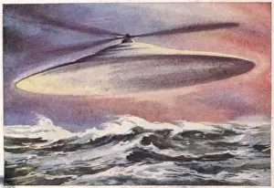 Experimental Aircraft Designs Prints: Helicopter Disc