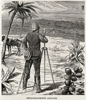 Heliograph used by British army in Africa Heliograph used by British army in Africa