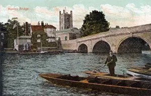 Thames River Crossing Prints: Henley Bridge
