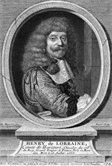 French Soldier Statesman Prints: Henri Comte Harcourt - 2