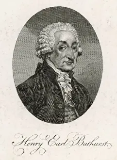 Lord Chancellor Portrait Prints: Henry Earl Bathurst