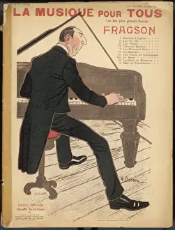 French Entertainment History Prints: Henry Fragson