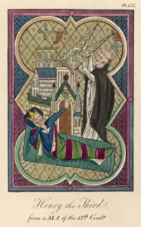 13th Century Architecture UK Prints: Henry Iii / Strutt