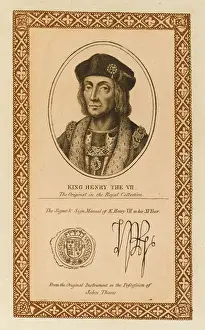 Henry VII Portrait Prints: HENRY VII