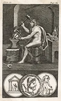 Ancient Greek Gods And Goddesses Prints: Hephaistos / Tooke