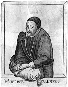 Herbert Palmer, Puritan Churchman Print, 1601-1647