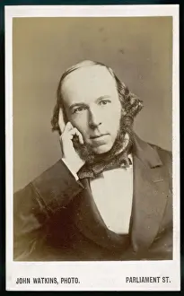 19th Century Thinker Prints: Herbert Spencer / Cdv