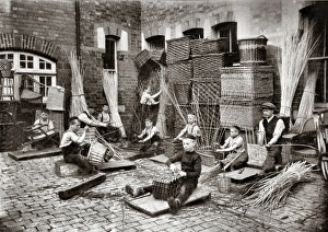 Hereford Industrial School Basket Making Hereford Industrial School Basket Making