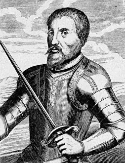 Spanish Conquistador Prints: Hernando de Soto - Kramer