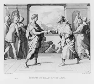 Biblical Art Prints Online Prints: Herod and Pilate