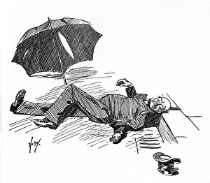 Hic Jacet - Here Lies - drunken man collapsed in gutter Hic Jacet - Here Lies - drunken man collapsed in gutter