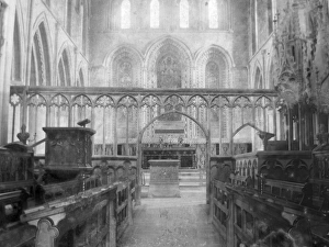 High Altar and screen, St Davids Cathedral, South Wales High Altar and screen, St Davids Cathedral, South Wales