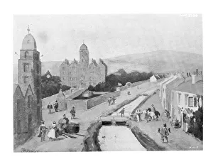 High Street, Belfast in the 17th Century High Street, Belfast in the 17th Century
