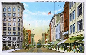 High Street, Holyoke, Massachusetts, USA High Street, Holyoke, Massachusetts, USA