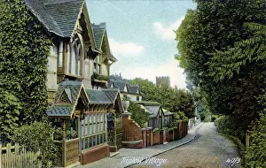 High Street, Taplow Print, 1910s