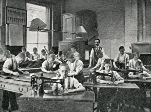 Highbury Truant School, London - Tailoring Class Highbury Truant School, London - Tailoring Class