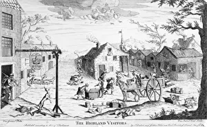 British Cartoons Prints: The Highland visitors