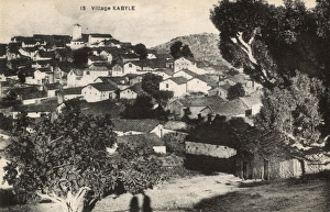 Hilltop village in Kabylie (Kabylia), Algeria Hilltop village in Kabylie (Kabylia), Algeria