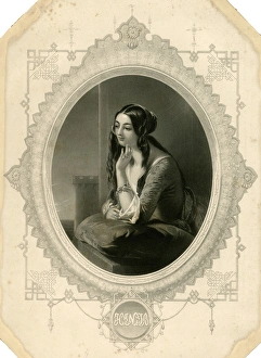 Hinda, a character in Lalla Rookh by Thomas Moore Hinda, a character in Lalla Rookh by Thomas Moore