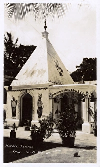 Hindu Temple, Port of Spain, Trinidad, West Indies Hindu Temple, Port of Spain, Trinidad, West Indies