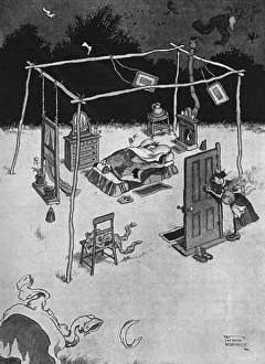 Hint to the Ministry of Health by Heath Robinson Hint to the Ministry of Health by Heath Robinson
