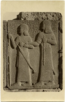 Hittite stone relief at Carchemish, Turkey Hittite stone relief at Carchemish, Turkey