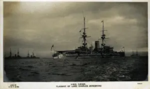 Majestic Class Battleship Prints: HMS Caesar, British battleship