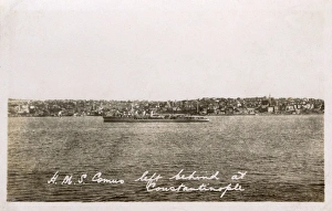 HMS Comus left behind at Istanbul, Turkey - August 1923 HMS Comus left behind at Istanbul, Turkey - August 1923