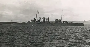 Historical Ships Transport Prints: HMS Cornwall