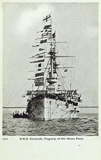 HMS Exmouth - Royal Navy predreadnought battleship HMS Exmouth - Royal Navy predreadnought battleship
