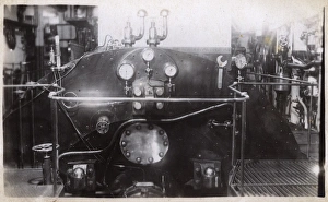 HMS Marlborough - A section of the engine room HMS Marlborough - A section of the engine room