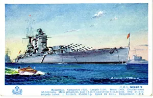 HMS Nelson, battleship, Nelson class HMS Nelson, battleship, Nelson class