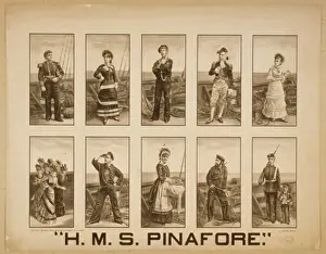 Gilbert And Sullivan Posters Prints: HMS. Pinafore
