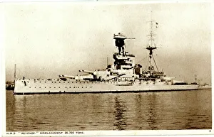 HMS Revenge, battleship, Revenge class HMS Revenge, battleship, Revenge class