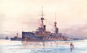 Royal Navy Vessels Prints: HMS SUPERB