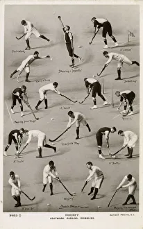 Hockey - Footwork, Dribbling and Passing demonstrated Hockey - Footwork, Dribbling and Passing demonstrated
