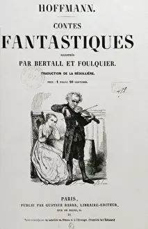 E.T.A. Hoffmann's Fantastic Tales Print (1776-1822)