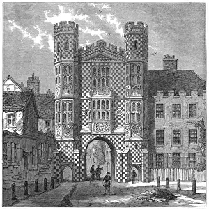 English Gothic Architecture Prints: Holbein Gateway