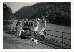 Holidaymakers - Loch Katrine, Trossachs, Stirlingshire Holidaymakers - Loch Katrine, Trossachs, Stirlingshire