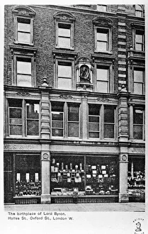 Holles Street, London, birthplace of Lord Byron Holles Street, London, birthplace of Lord Byron