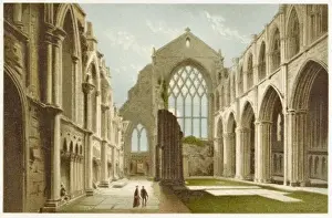 Historic Scottish Buildings Prints: Holyrood Chapel