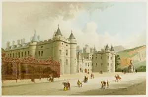 Scottish Architecture Images Prints: Holyrood - Close