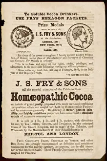 Alternative Medicine Prints: Homeopathic Cocoa Print: Diluted Chocolate Tablets