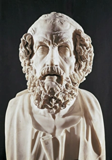 HOMER (9th century BC). Greek writer. Roman HOMER (9th century BC). Greek writer. Roman