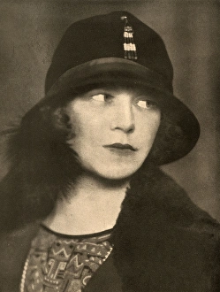 The Hon. Monica Grenfell by Madame Yevonde The Hon. Monica Grenfell by Madame Yevonde