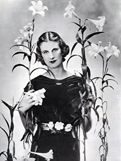 The Hon. Pamela Dillon by Madame Yevonde The Hon. Pamela Dillon by Madame Yevonde