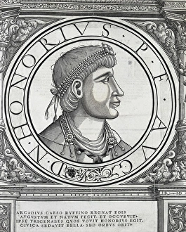HONORIUS, Flavius (384-423). First Western Roman HONORIUS, Flavius (384-423). First Western Roman