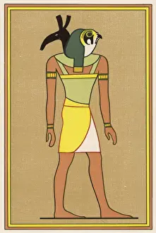 Egyptian Mythology Symbols Prints: Horus-Seth (2)