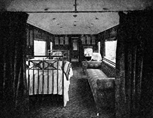 Hospital saloon on the London and North Western Railways Hospital saloon on the London and North Western Railways