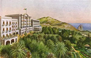 Early 20th Century Hotels Prints: Hotel at Capri